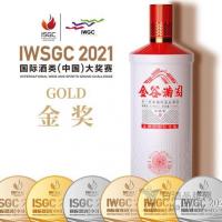 金谷满园酒品牌创始纪念版2021国际酒类(中国)大奖赛金奖获奖作品